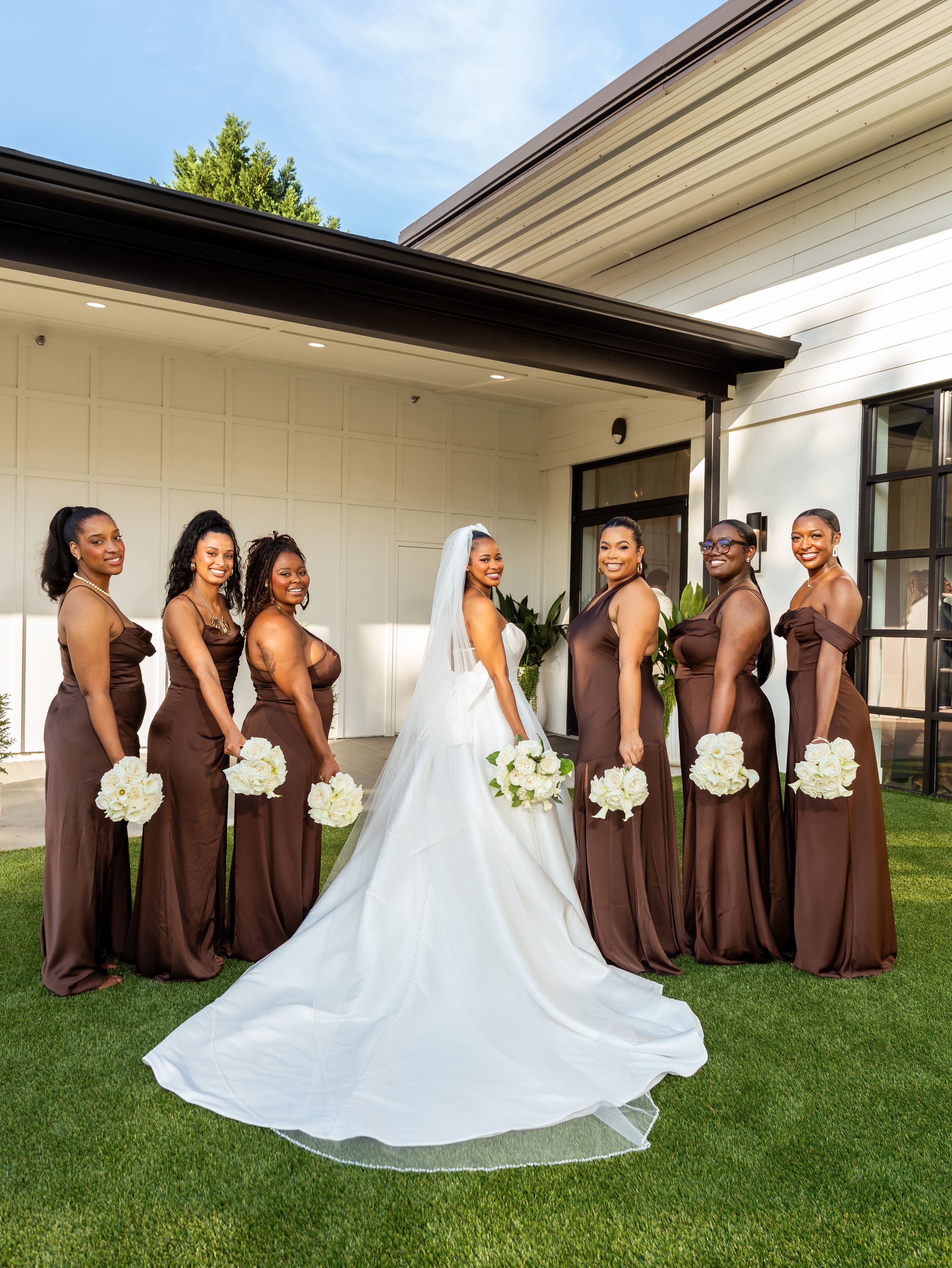 Photographer capturing wedding guest in North Carolina