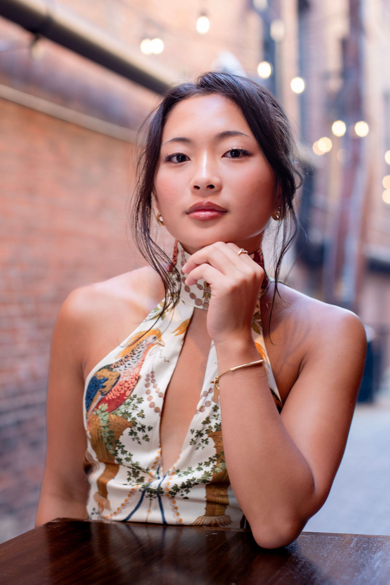 Cincinnati editorial photography in Covington with fashion-forward styling, urban backdrop, and professional portraits.