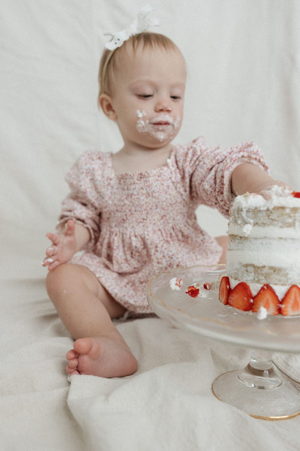 cake smash photo session