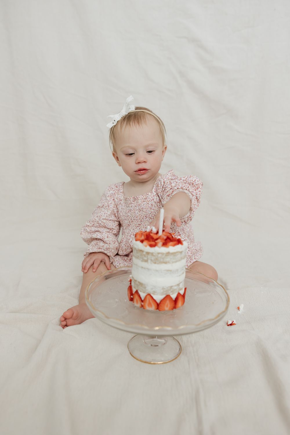 cake smash photo session