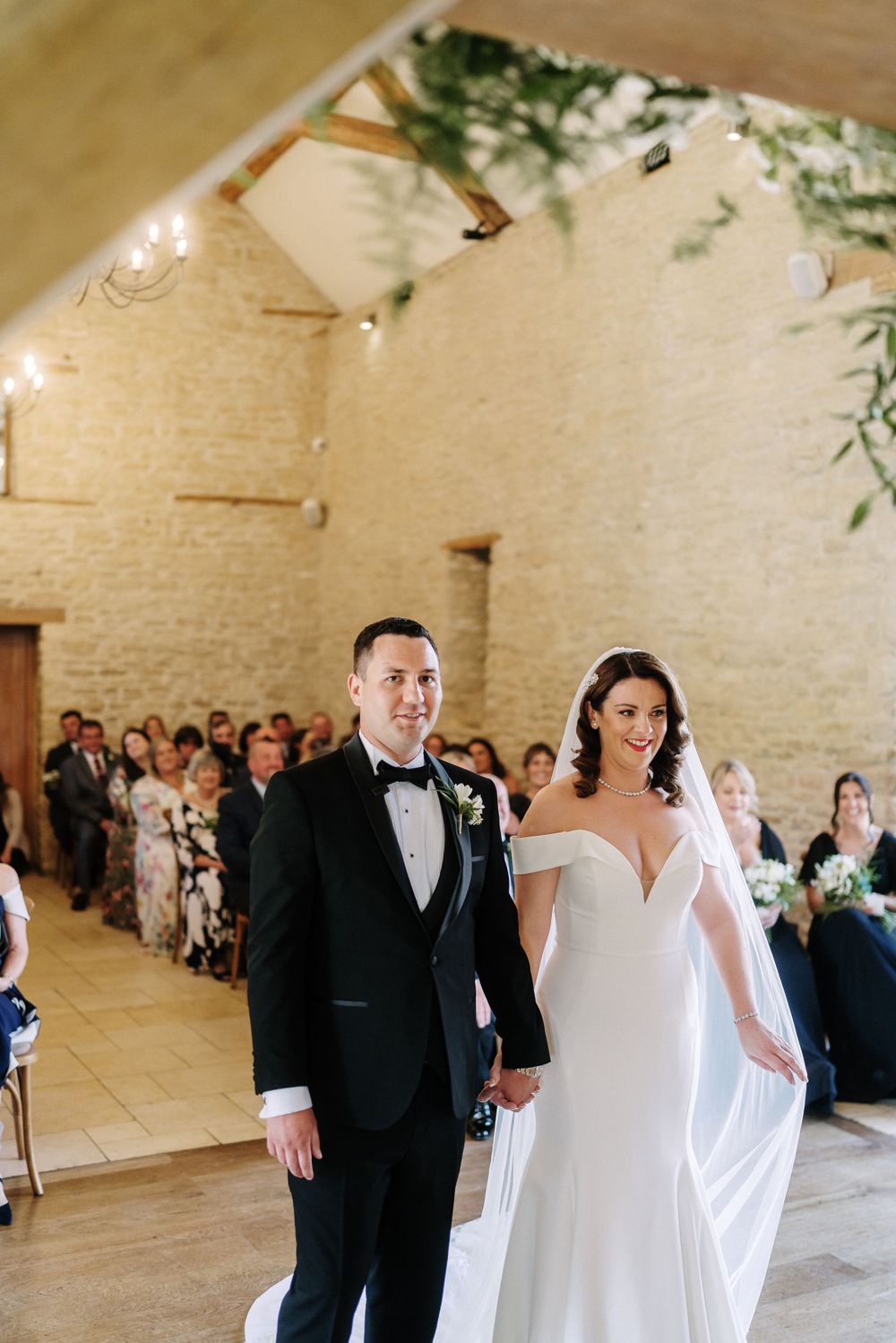 Kingscote Barn Wedding