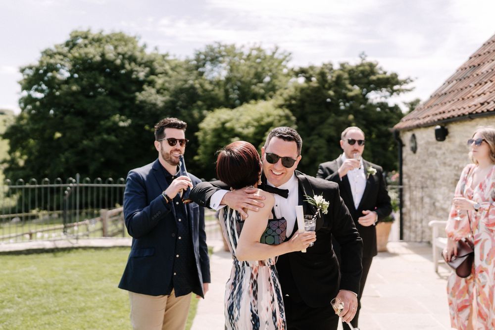 Kingscote Barn Wedding