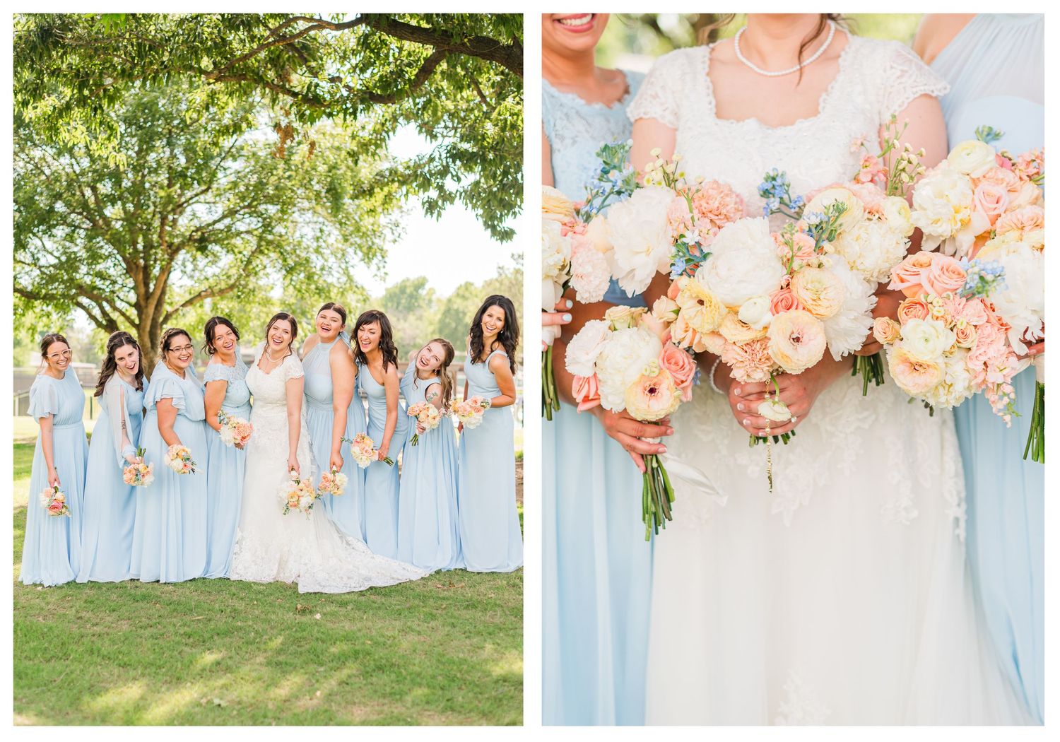 Wedding at Christ the King Parish in Tulsa Oklahoma.
