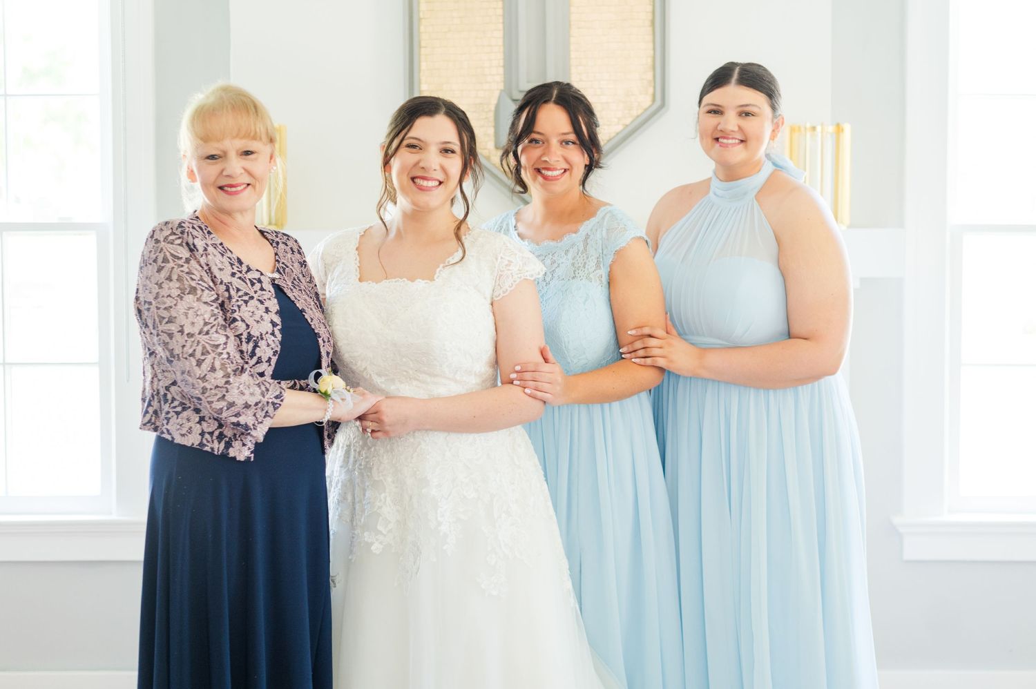 Wedding at Christ the King Parish in Tulsa Oklahoma.
