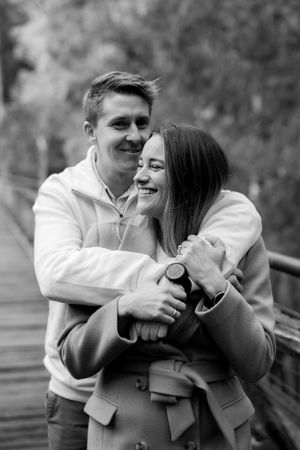 Engagement photos at the Trestle Bridge in Noojee, Baw Baw.