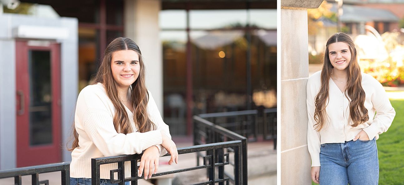 BHS Senior Girl in Field and Downtown Bartlesville by Bartlesville Senior Photographer Kristi Bray