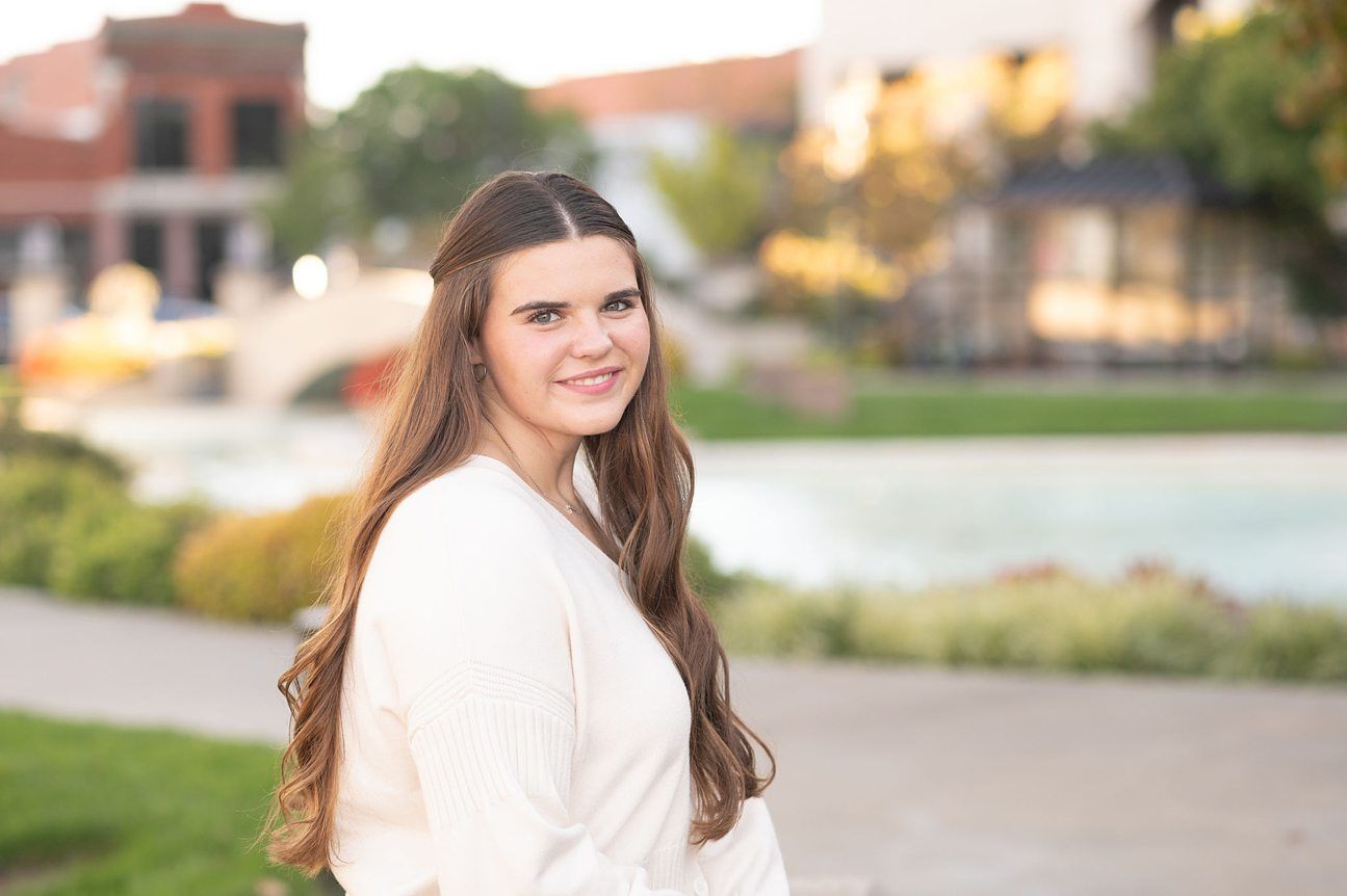 BHS Senior Girl in Field and Downtown Bartlesville by Bartlesville Senior Photographer Kristi Bray