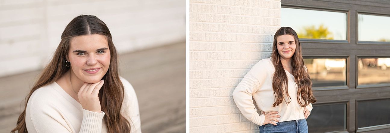 BHS Senior Girl in Field and Downtown Bartlesville by Bartlesville Senior Photographer Kristi Bray