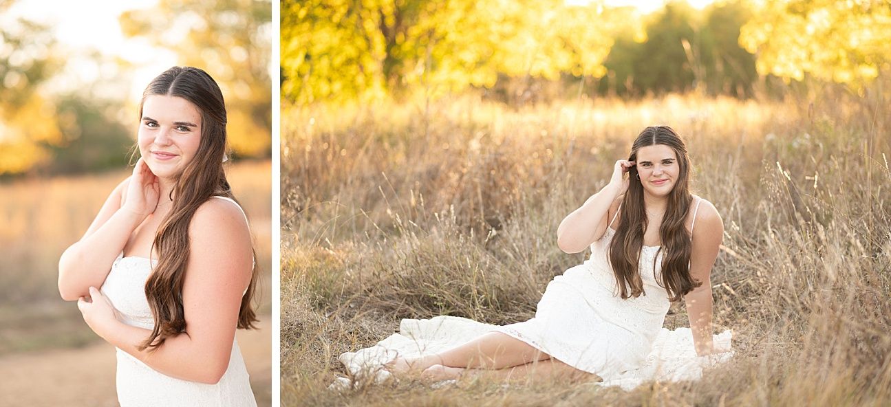 BHS Senior Girl in Field and Downtown Bartlesville by Bartlesville Senior Photographer Kristi Bray