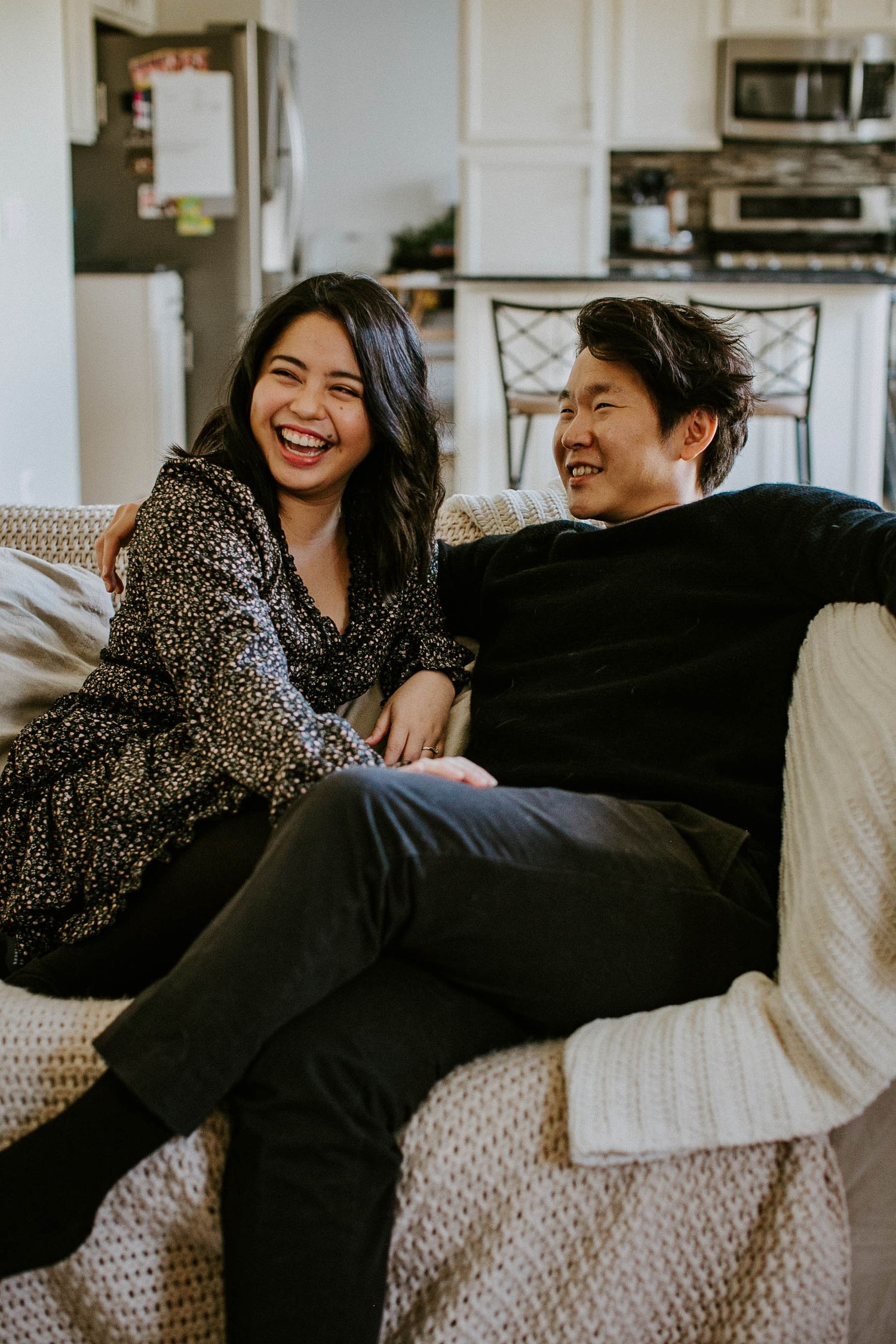 at home couple session
