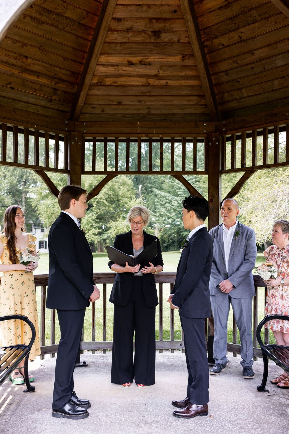 Archibald Johnston Mansion wedding.