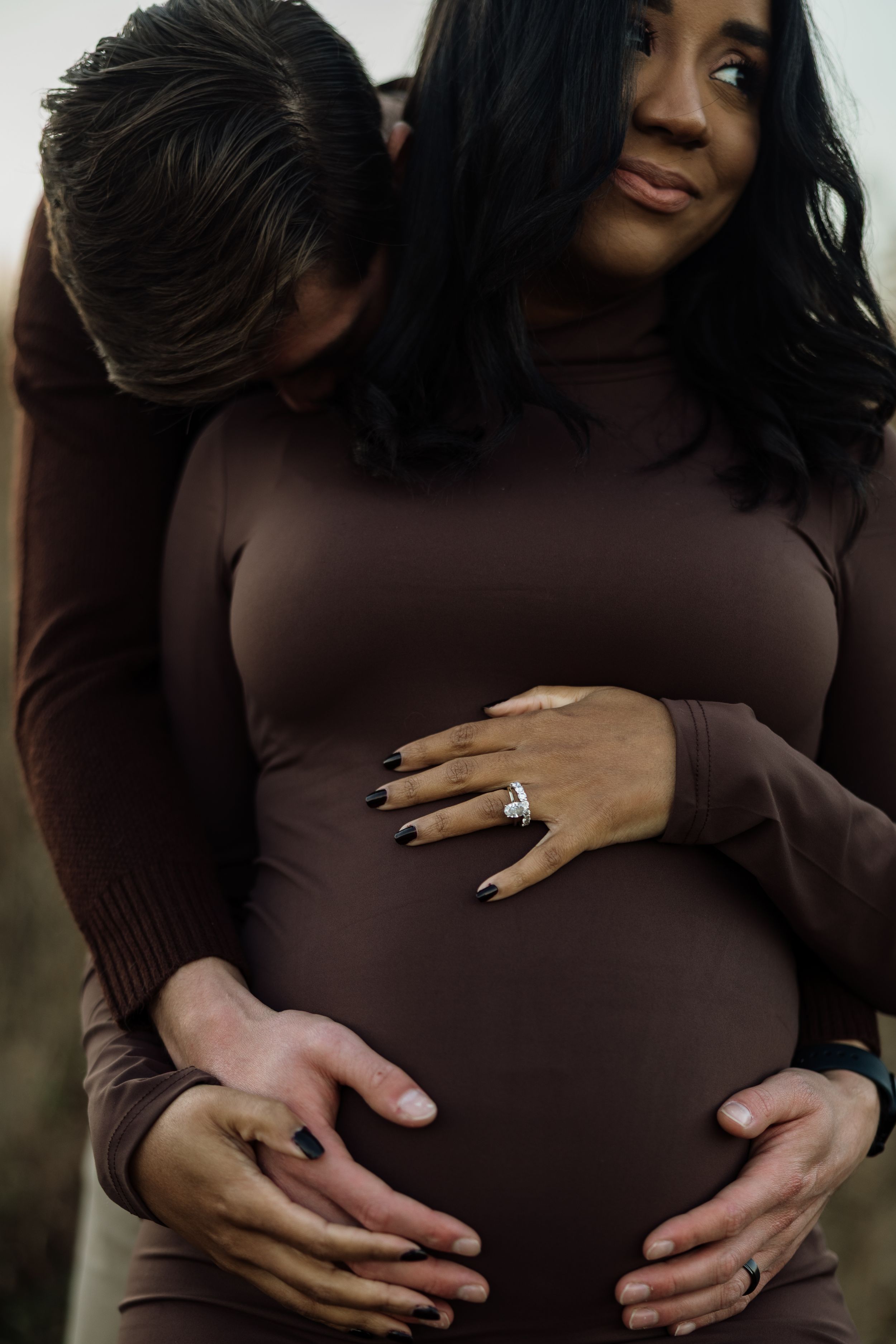 Fall boho maternity shoot
