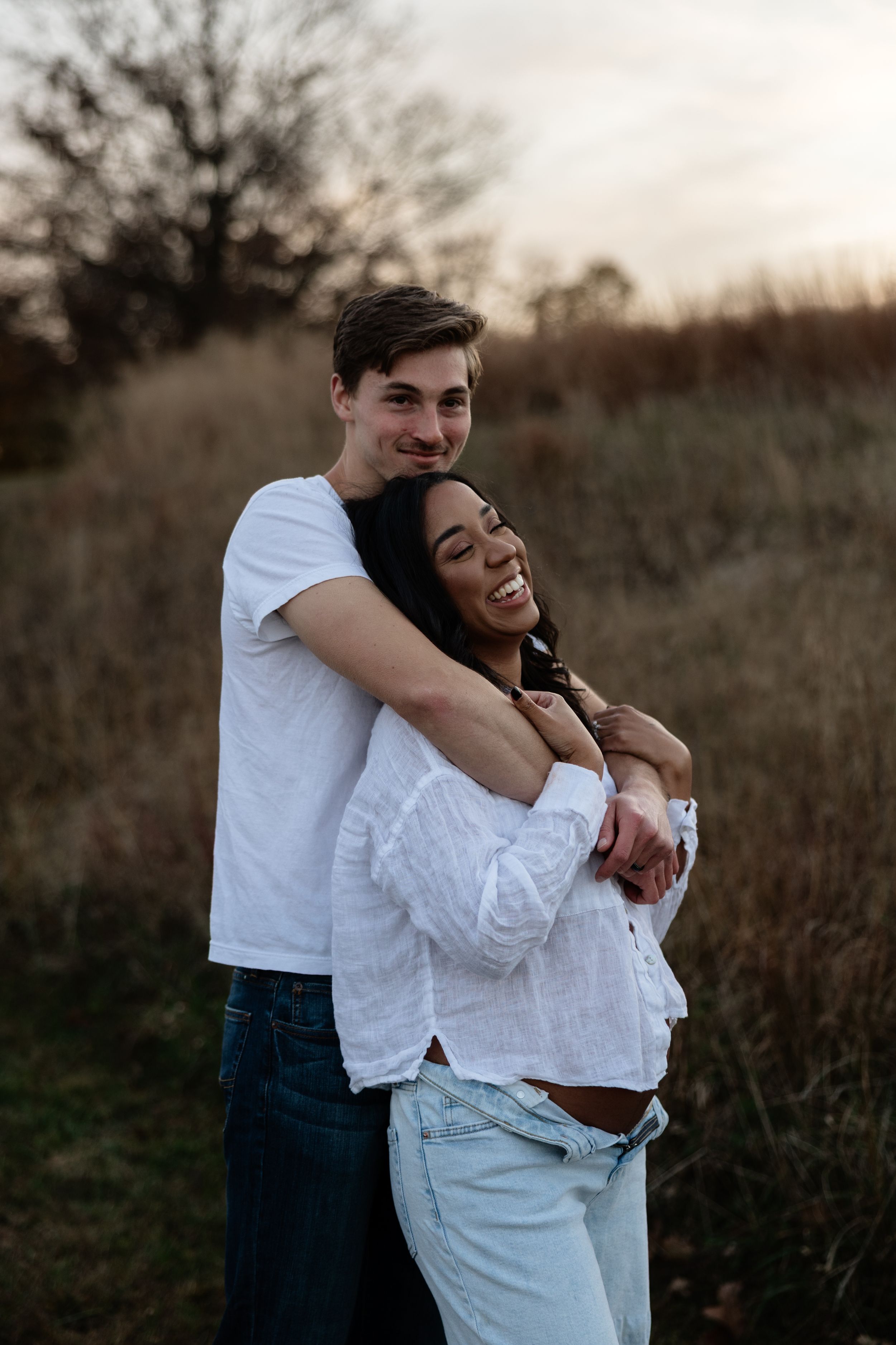 Fall boho maternity shoot