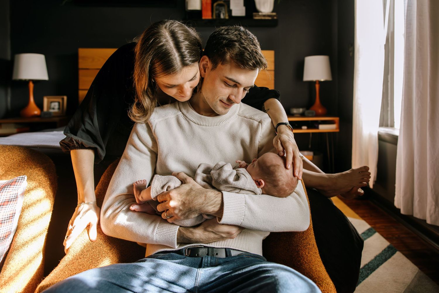 In-home newborn session