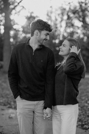 Fall Engagement Shoot, Jewel Box Forest Park Proposal Photography