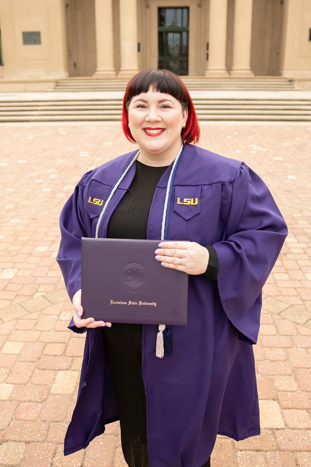 LSU graduation pictures