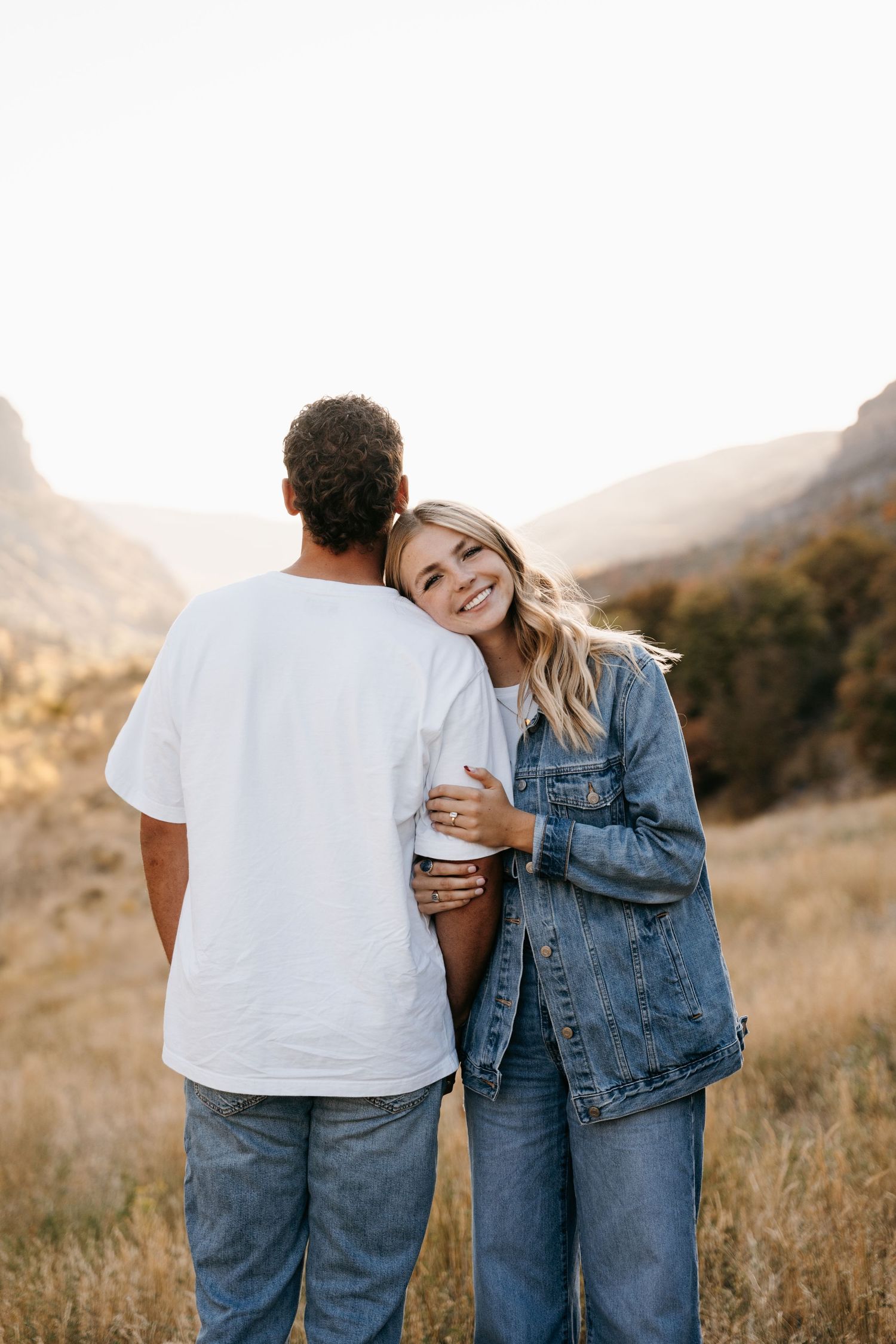 Utah Valley Engagement Photography, Utah Engagement Session, Candid Utah engagement photography, cute couple photography, golden hour photos