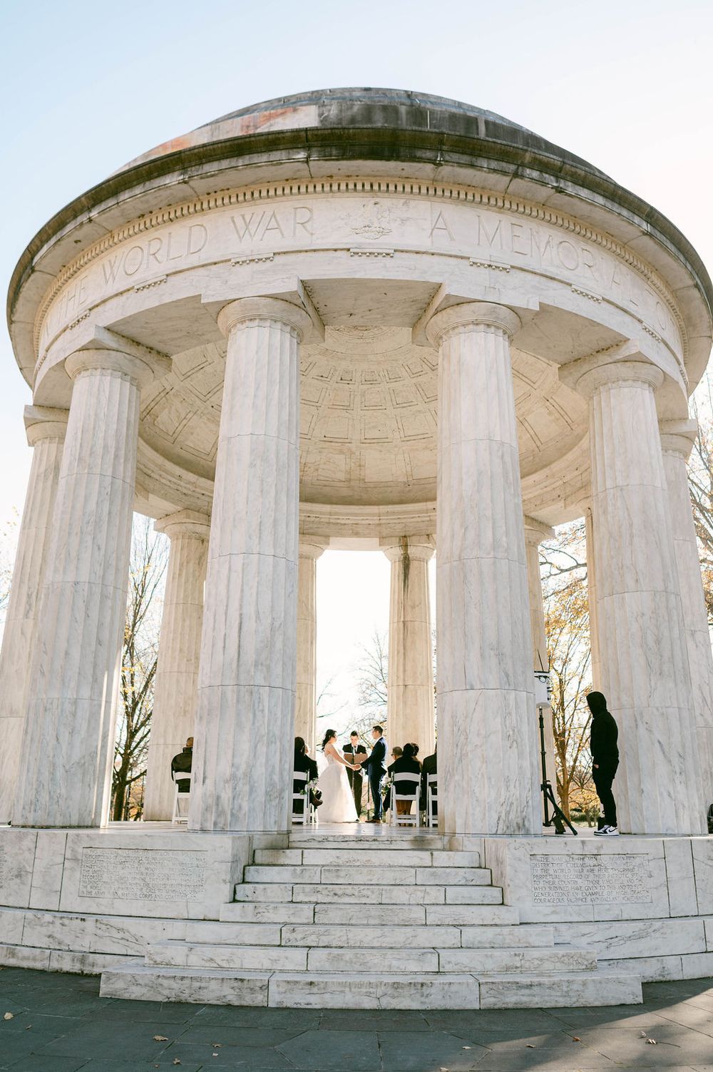 DC War Memorial Wedding Photography