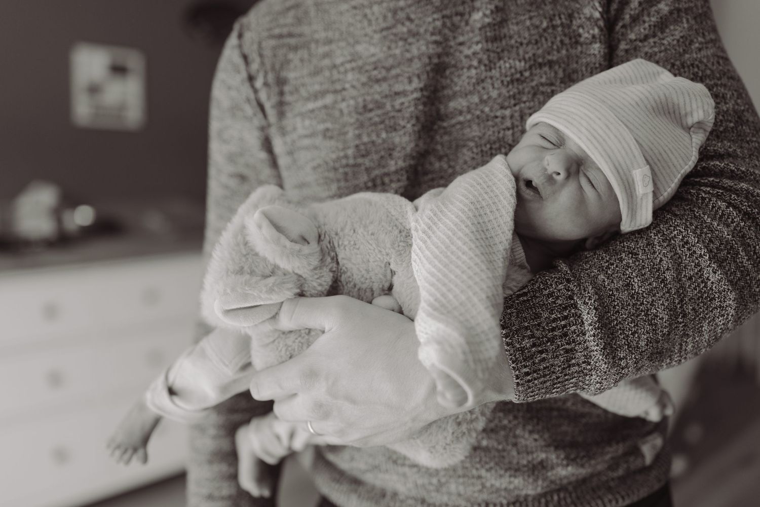 Newborn Foto-Shooting bei euch zu Hause