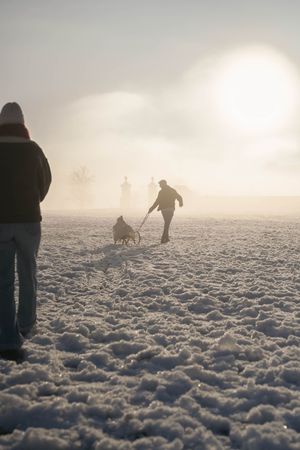 Details, Schneebilder, Familie