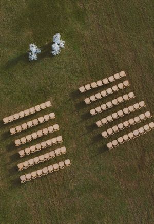 Sunset at Kauai wedding with drone footage of ceremony by Kauai Wedding Photographer