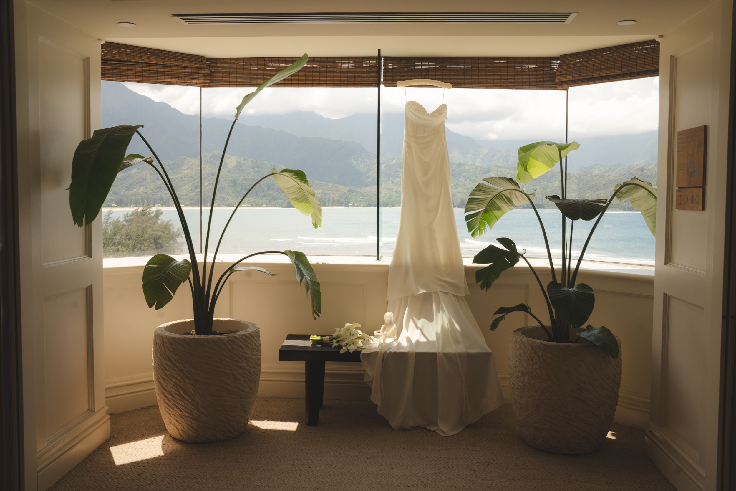 dress detail for kauai wedding by Kauai Wedding Photographer