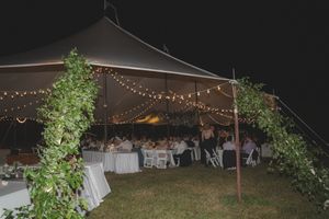 Kauai wedding tent by Kauai Wedding Photographer