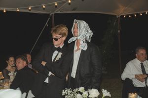 guests laughing during speeches at kauai wedding by Kauai Wedding Photographer