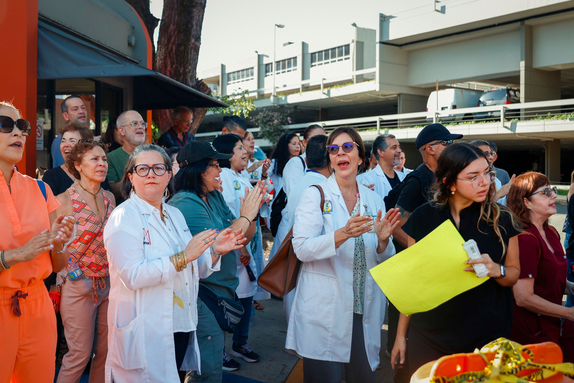 THE STRIKE OF STUDENTS, PROFESSORS, AND DOCTORS DEMANDING THE RESIGNATION OF THE CHANCELLOR OF THE RCM.