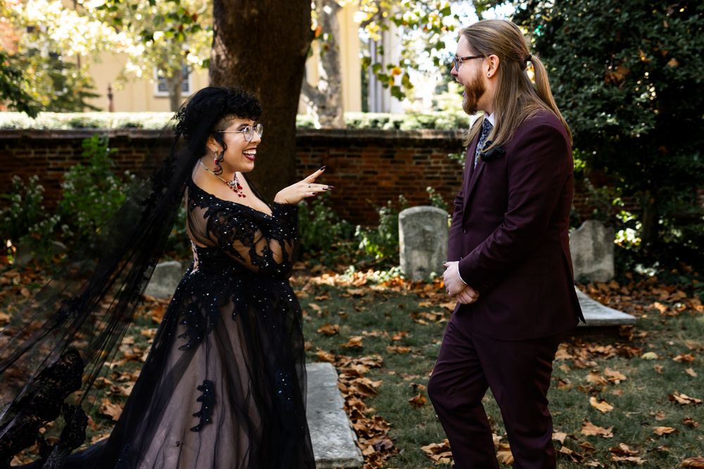 gothic philadelphia wedding