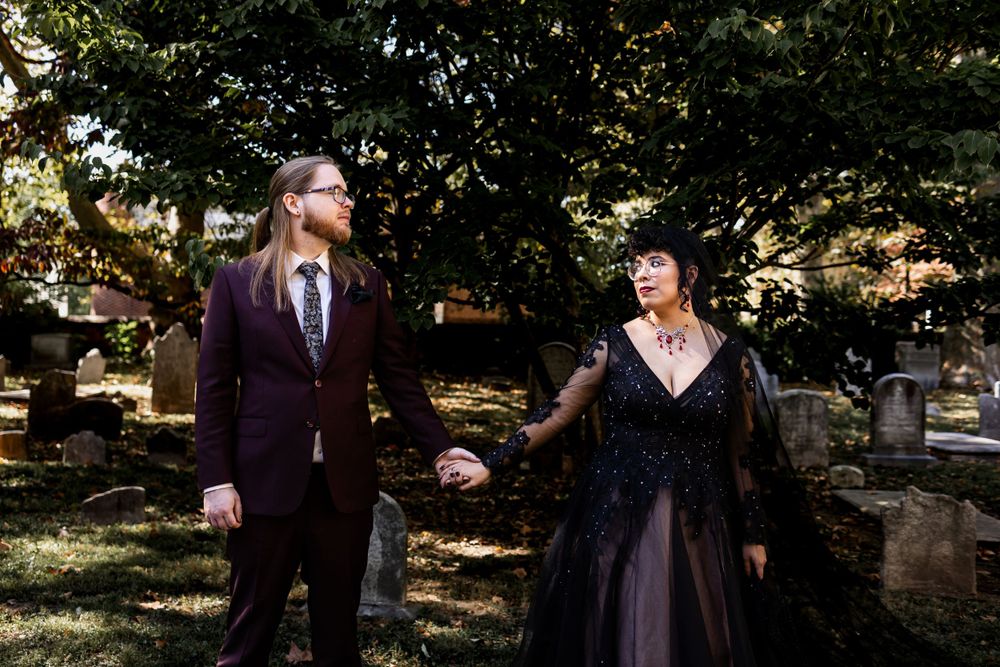 Gothic Philadelphia wedding
