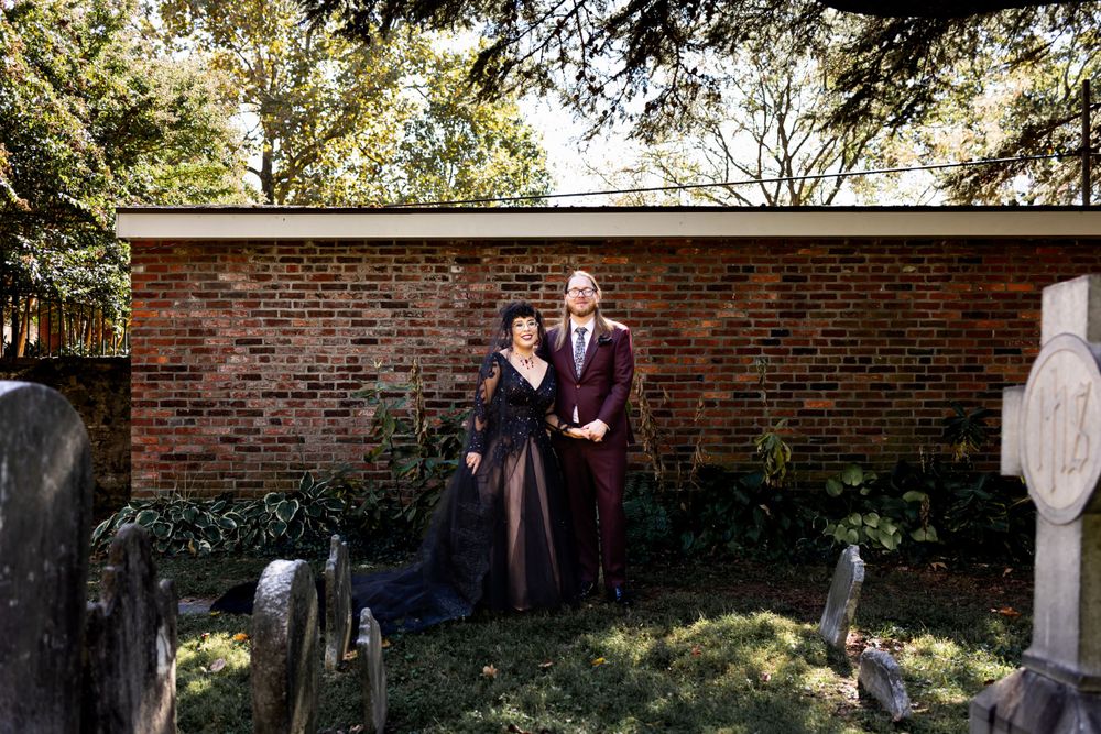 Gothic Philadelphia wedding