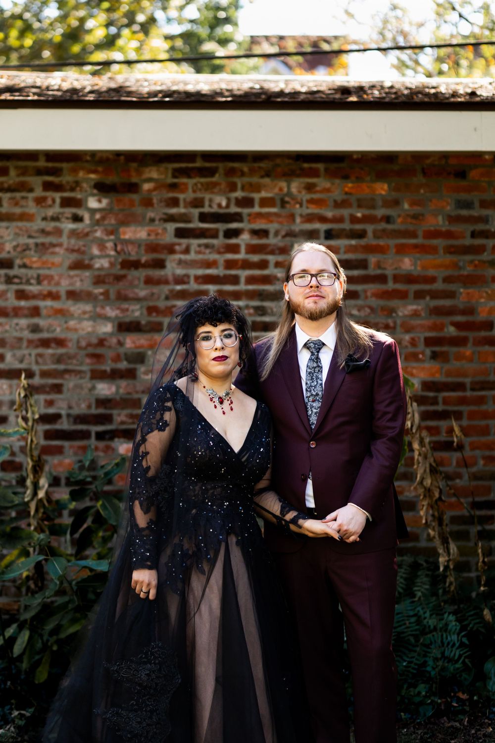 Gothic Philadelphia wedding