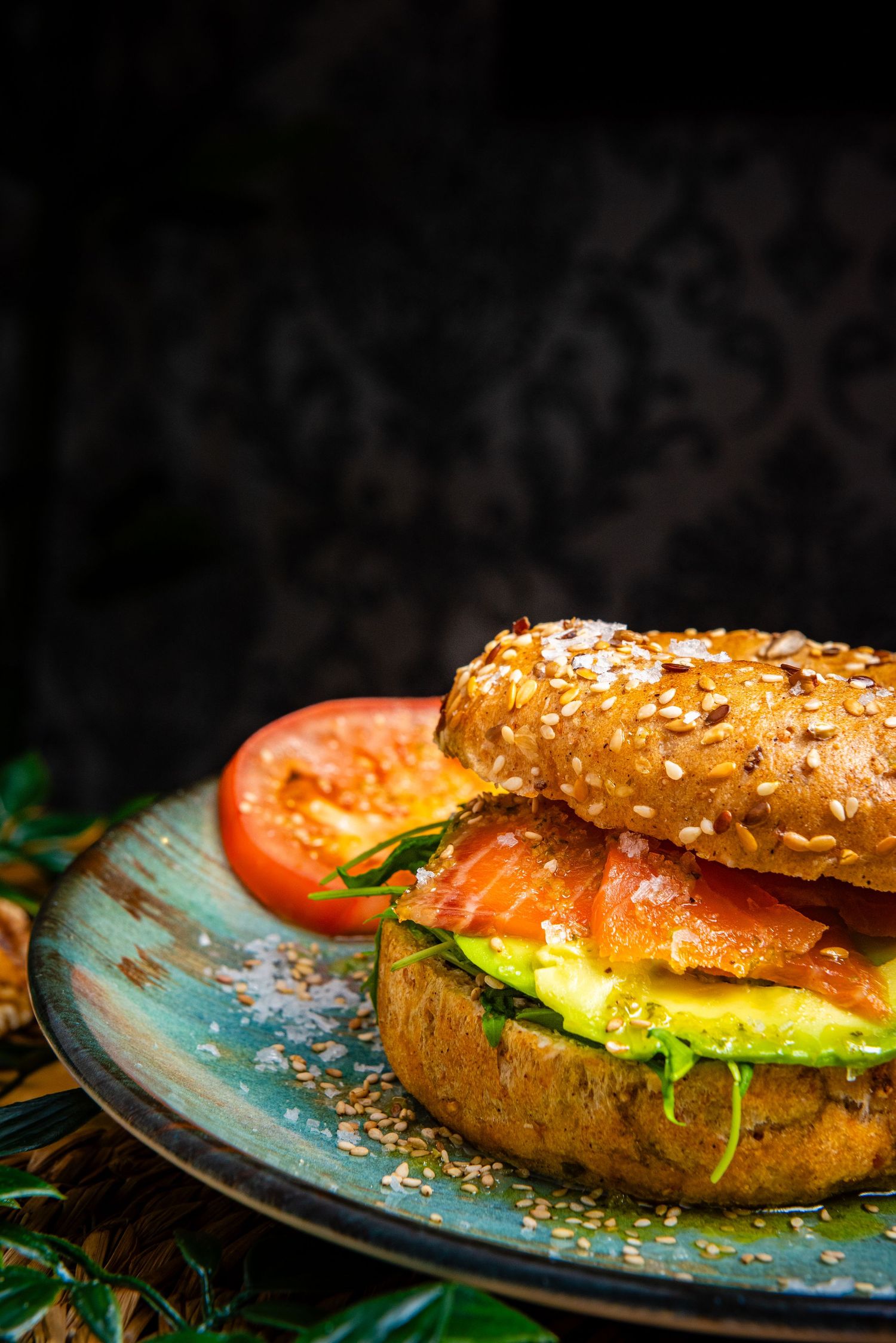 food photography showcasing vibrant dishes with fresh ingredients, captured in Costa del Sol, Nerja, Málaga,Marbella by Robert Centurion.