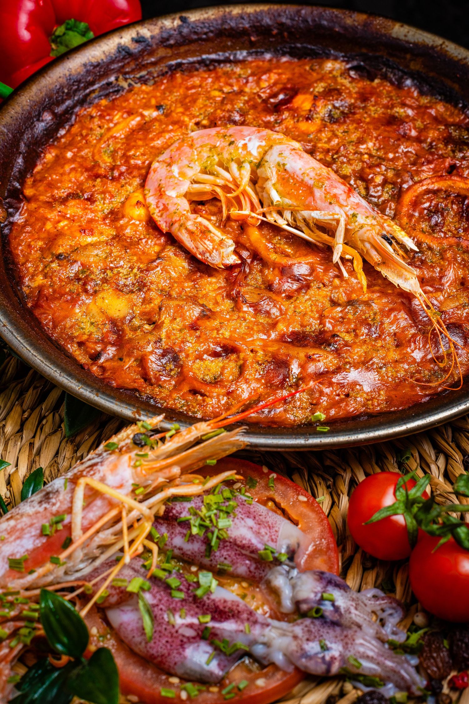 food photography showcasing vibrant dishes with fresh ingredients, captured in Costa del Sol, Nerja, Málaga,Marbella by Robert Centurion.