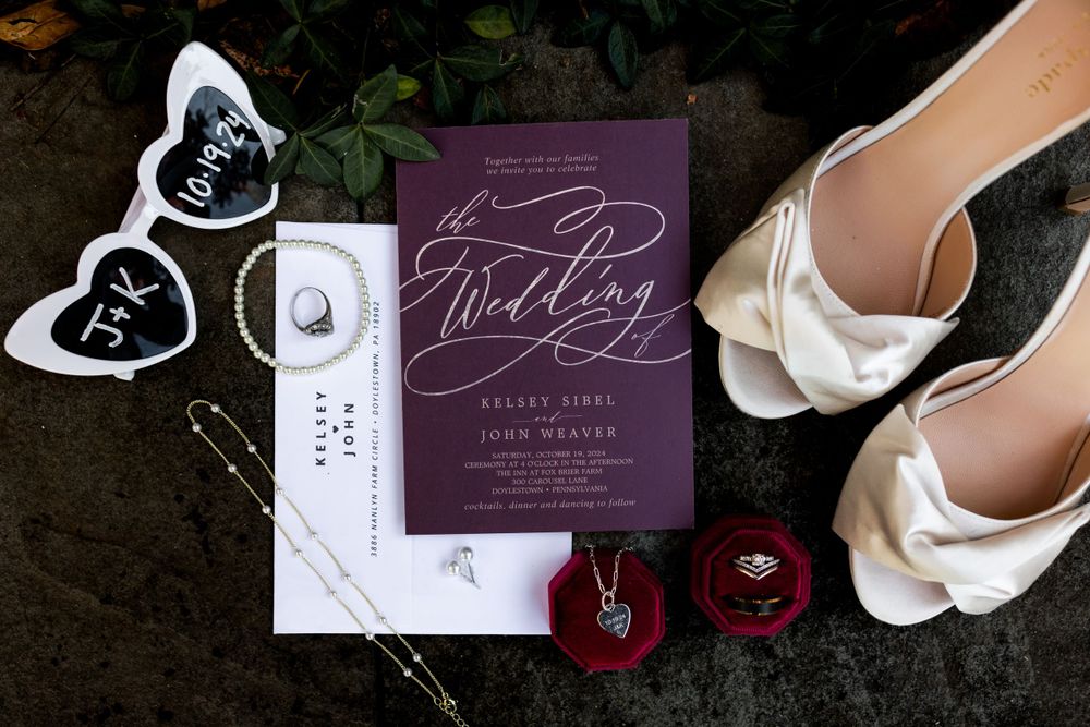 moody wedding details
