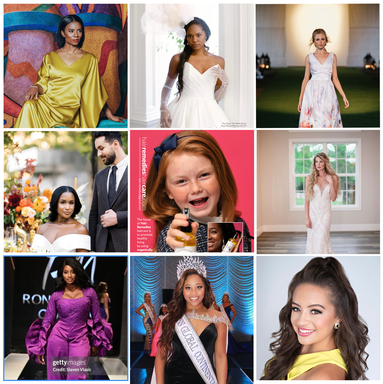 Getty Images with runway model and hair products
BrooklynPhotography