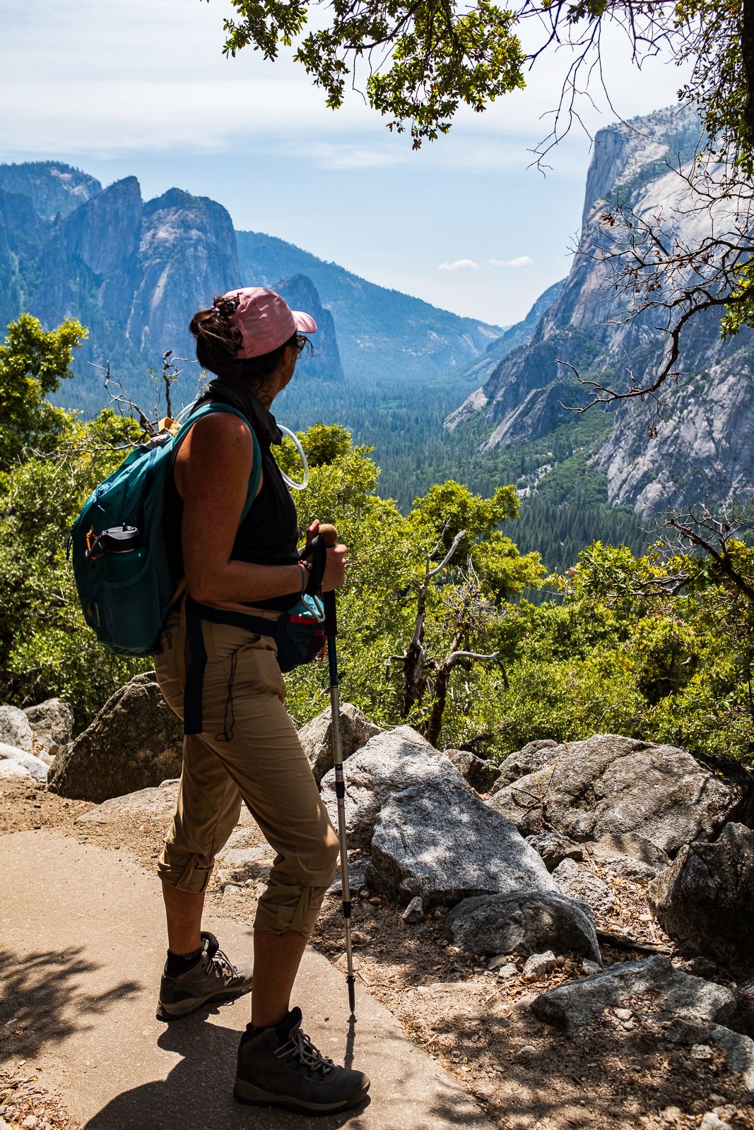 Founder looking our at Yosemite National Park