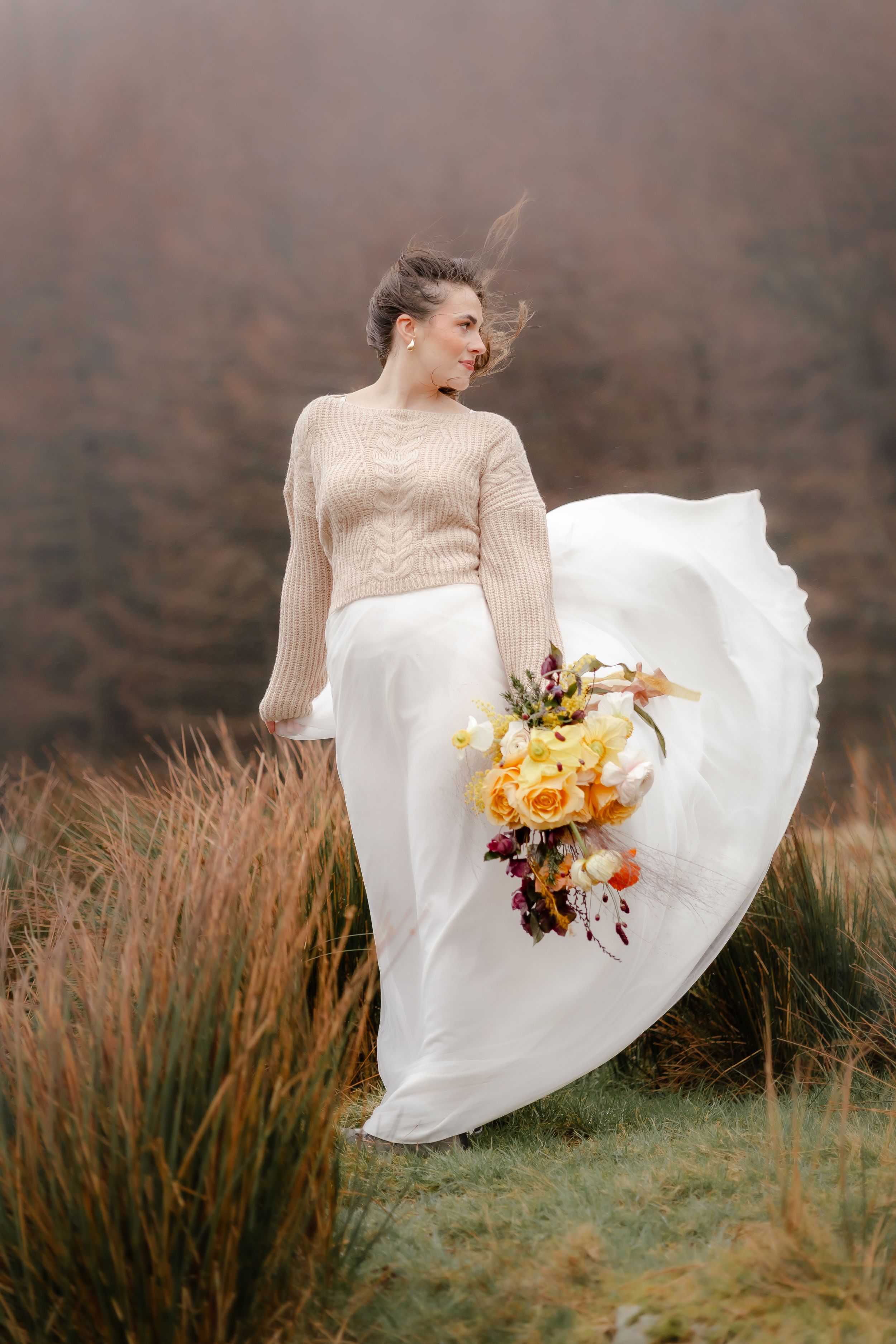 Elopement photography - bride