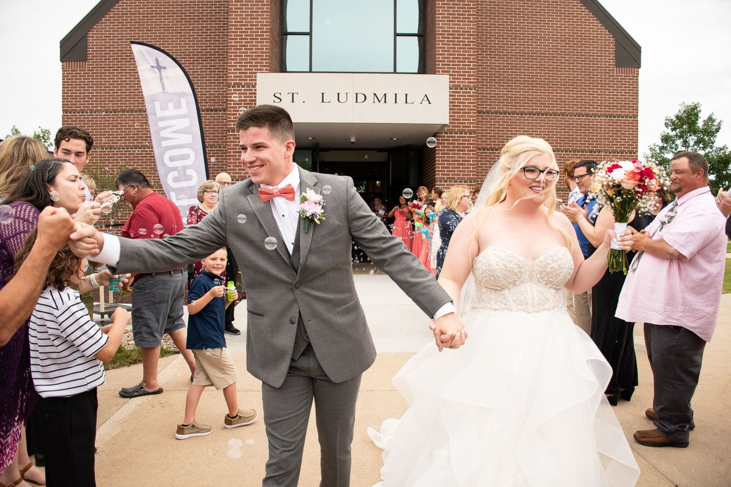 Ceremony walk out