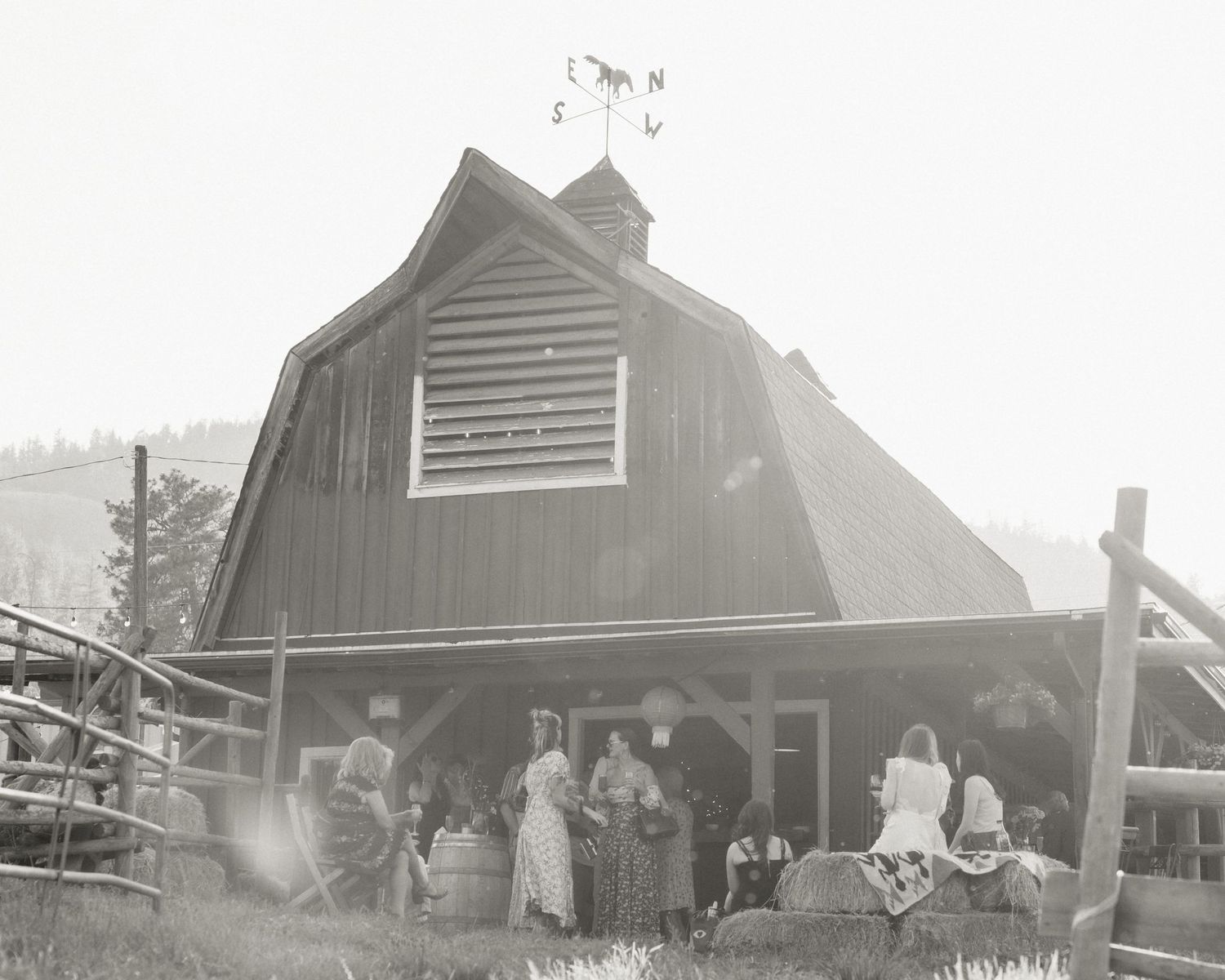 romantic outdoor wedding venue in the okanagan valley, summerland bc