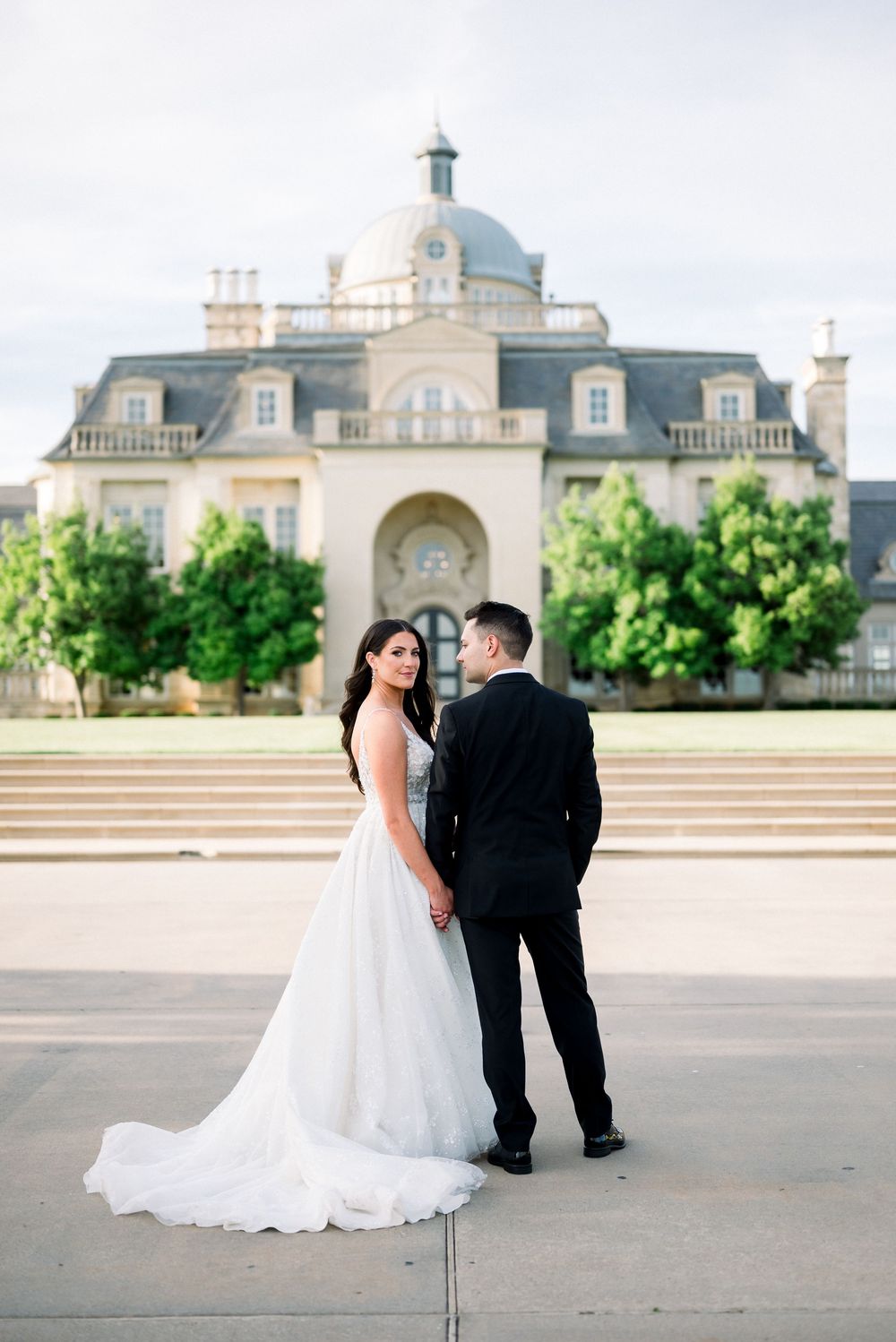 Wedding day at The Olana in Hickory Creek, Texas.