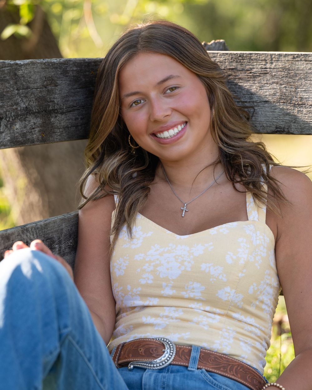 Country girl senior photo, Alabama senior portraits