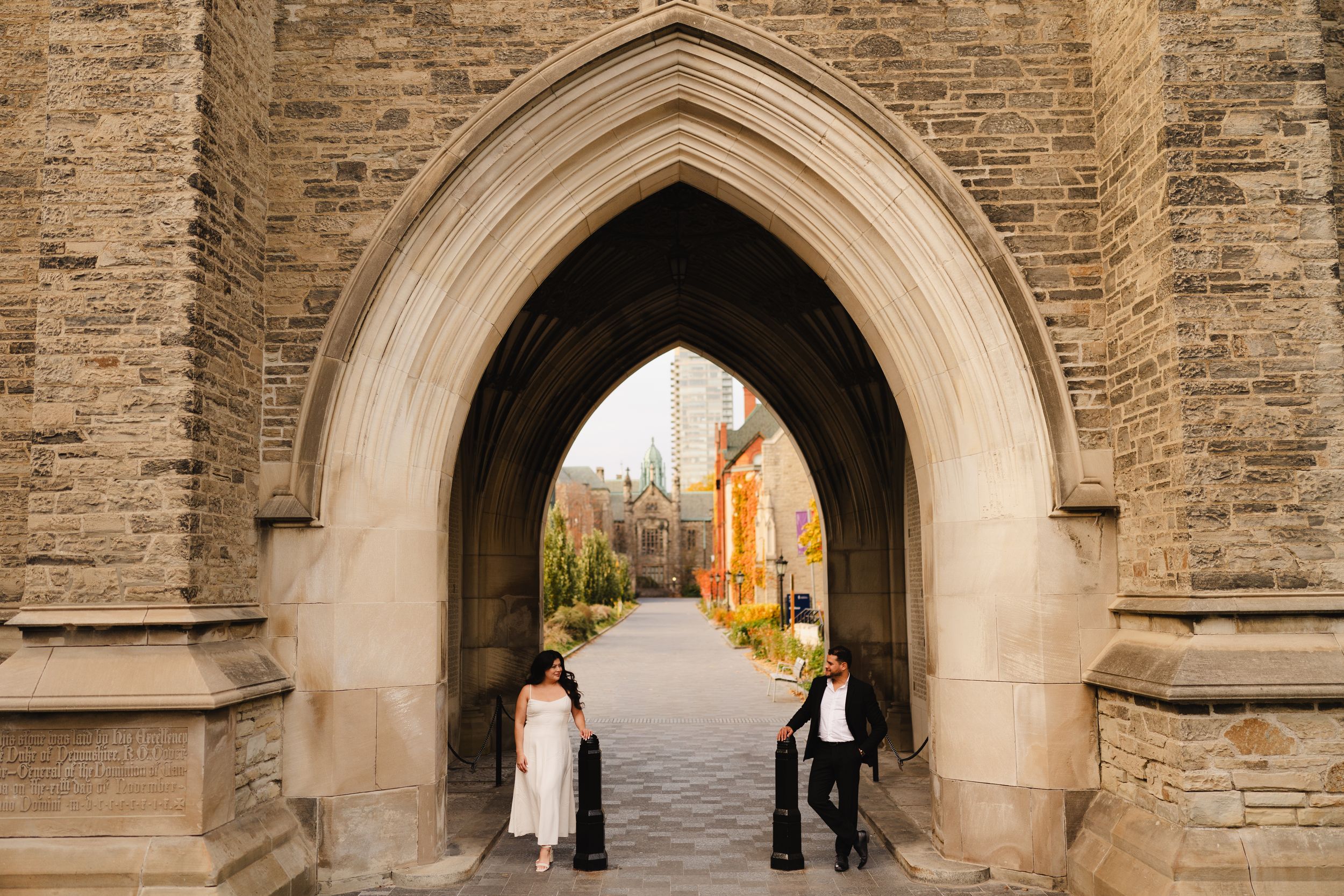 Trinity College Toronto Engagement shoot