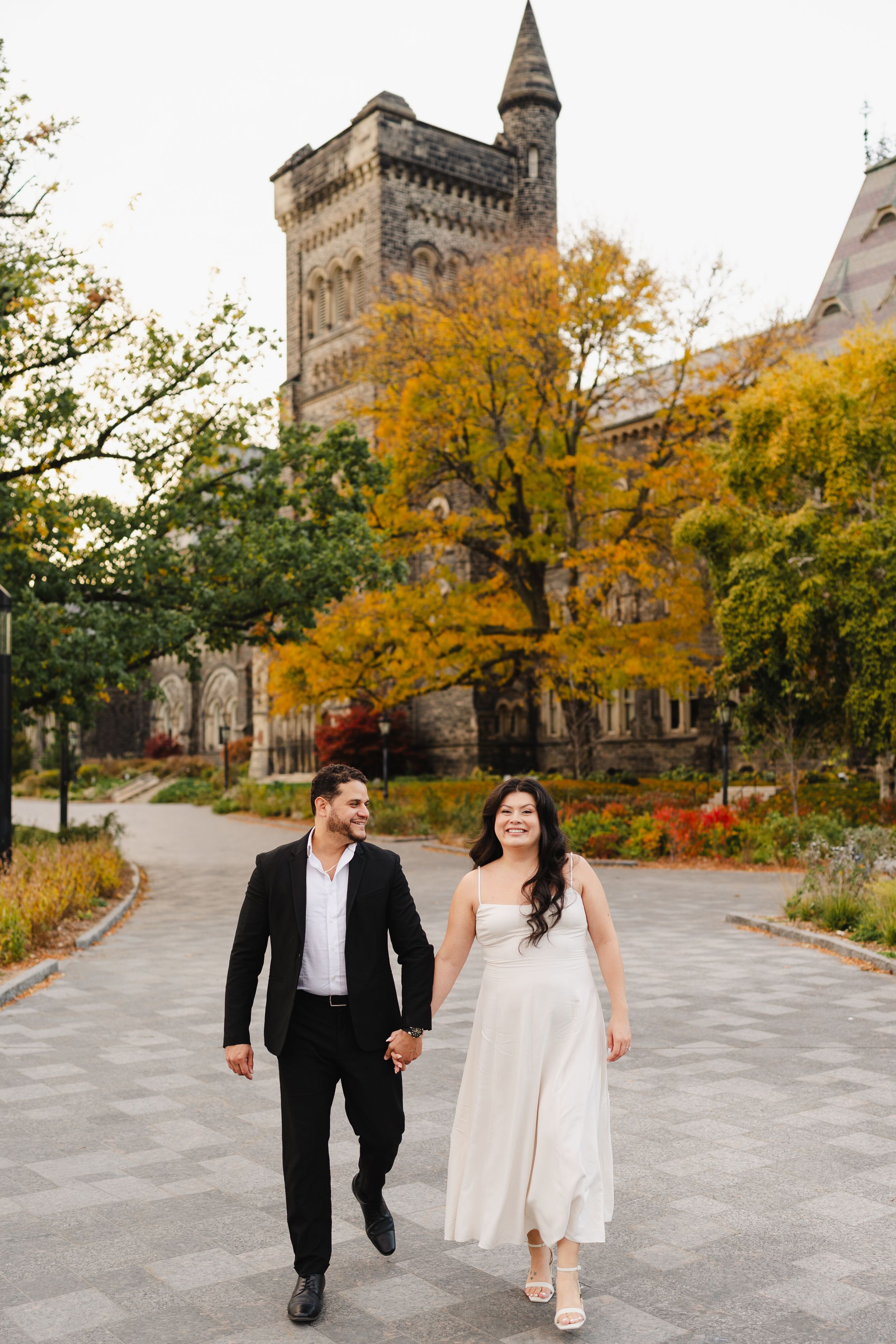 Trinity College Toronto Engagement shoot