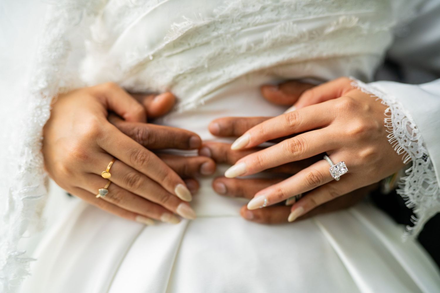 Muslim wedding ring detail Mehndi hands bridal photography Central Florida Weddings by Ray