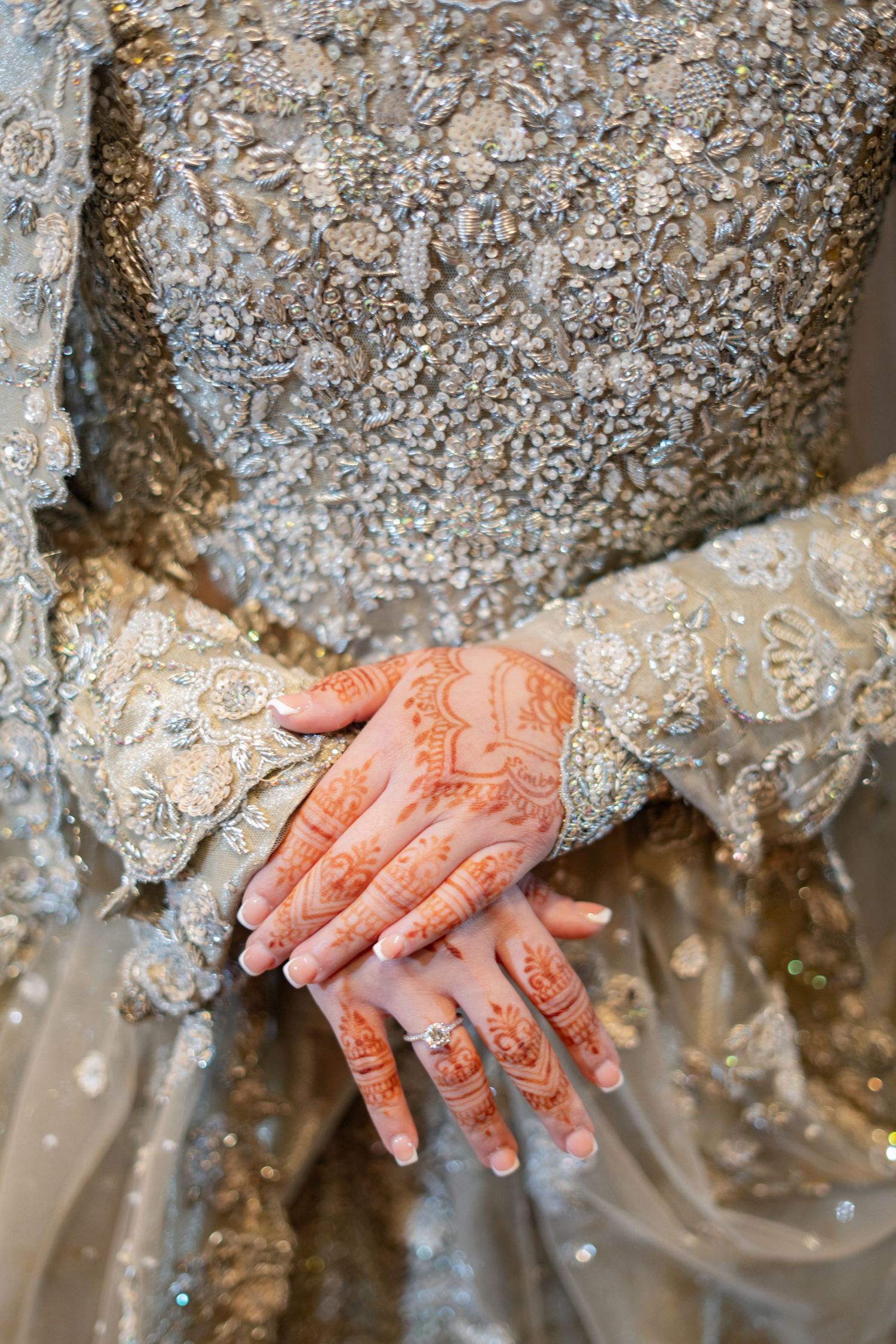 Muslim wedding Mehndi hands detail photography Florida