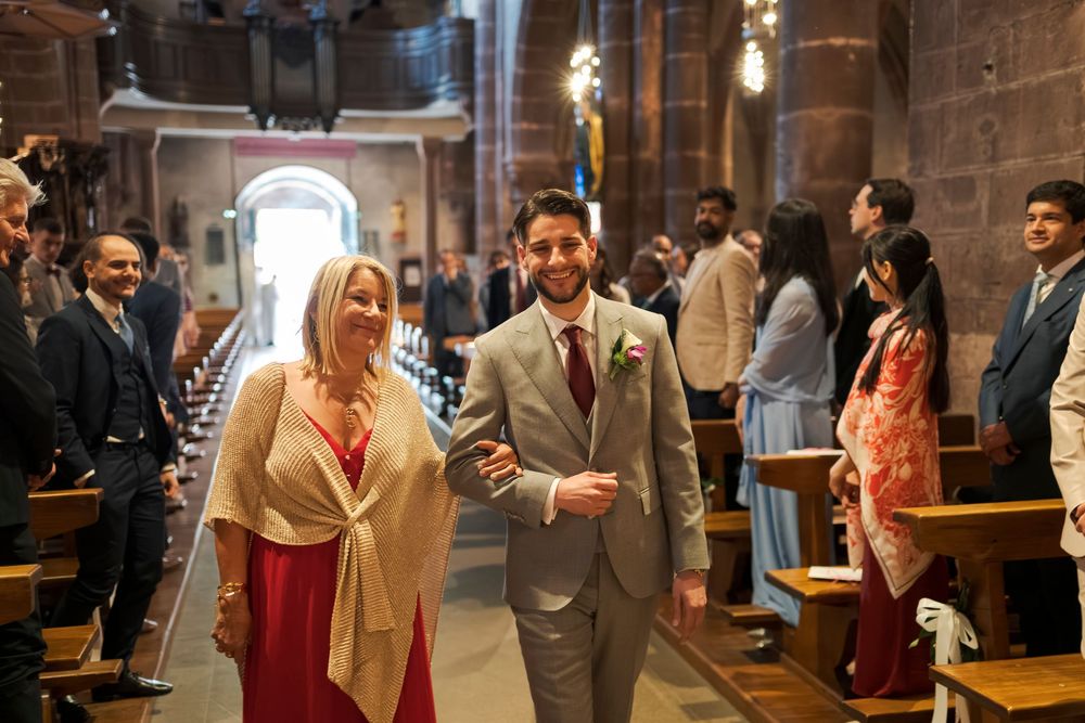 Mariage dans l'eglise de Kaysersberg