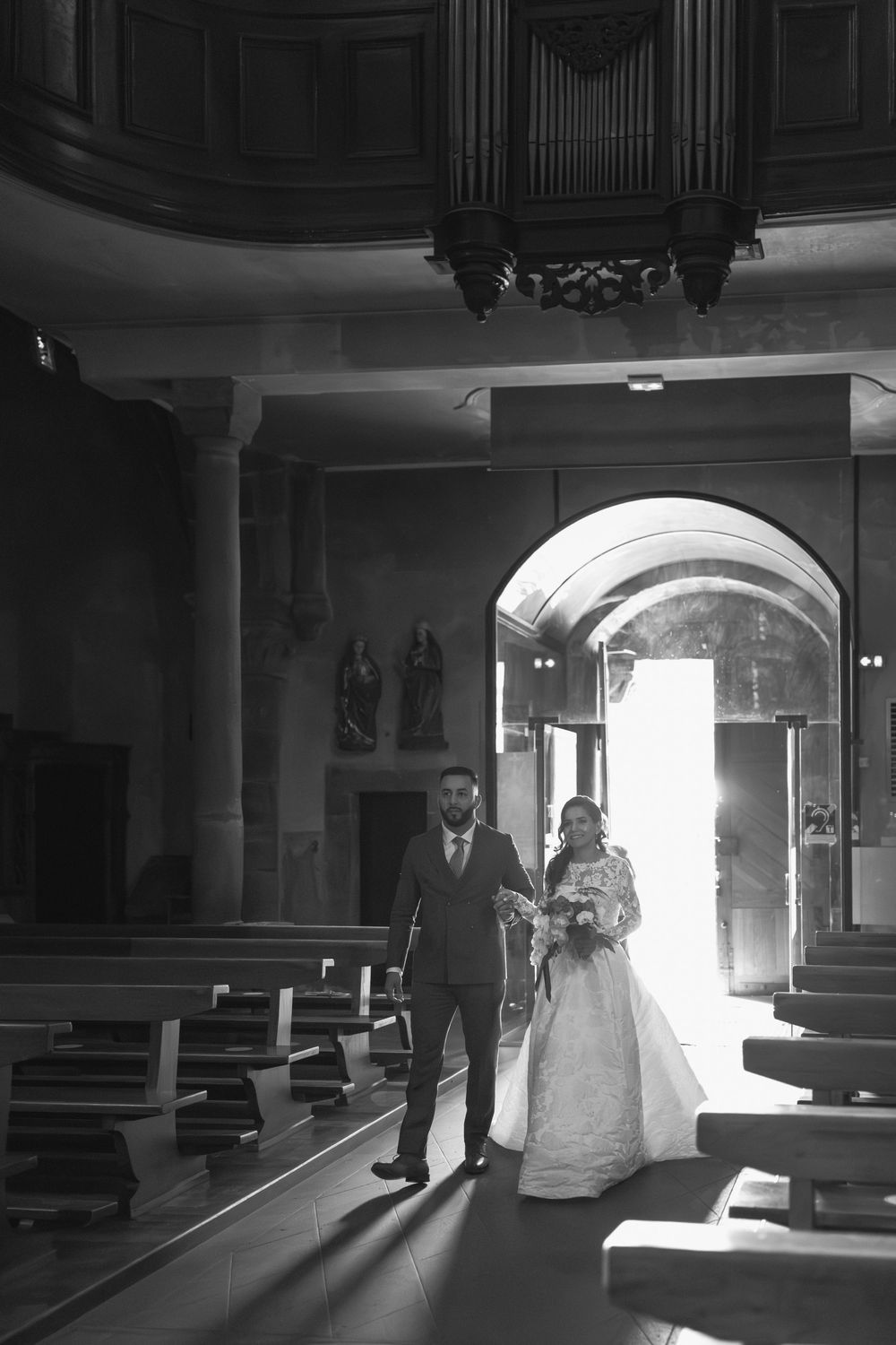 Mariage dans l'eglise de Kaysersberg