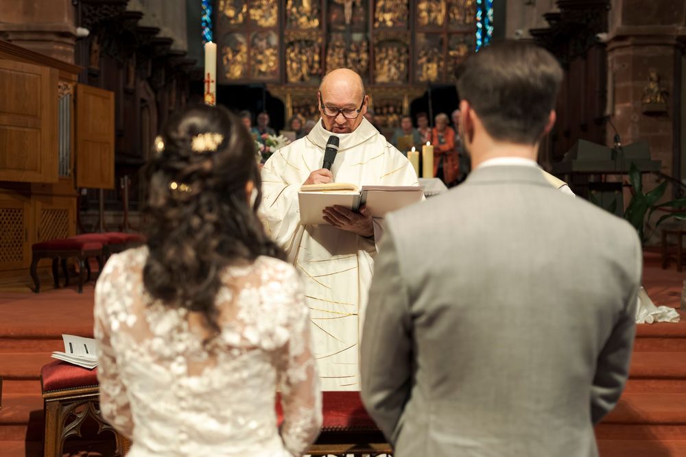 Mariage dans l'eglise de Kaysersberg